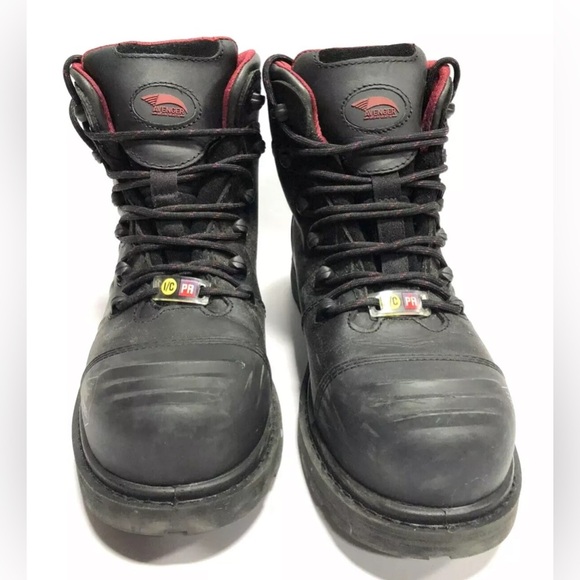 Avenger Mens A7547 Hammer Work Boots Black Size 9 EE main image 6